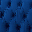 Chester Royal Blue Corner Sofa Suite by Lavishway | Velvet Sofa-24171