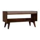 Chestnut Brown Tweed Seat Pad Bench by Lavishway | Benches & Storage Benches-22042