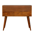 Williston Sunrise Chestnut Console Table by Lavishway | Hallway Console Table-21473