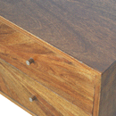 Williston Sunrise Chestnut Console Table by Lavishway | Hallway Console Table-21477