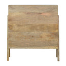 Chevron Solid Mango Wooden 3 Chest Of Drawers by Lavishway | Chest Of Drawers-57147