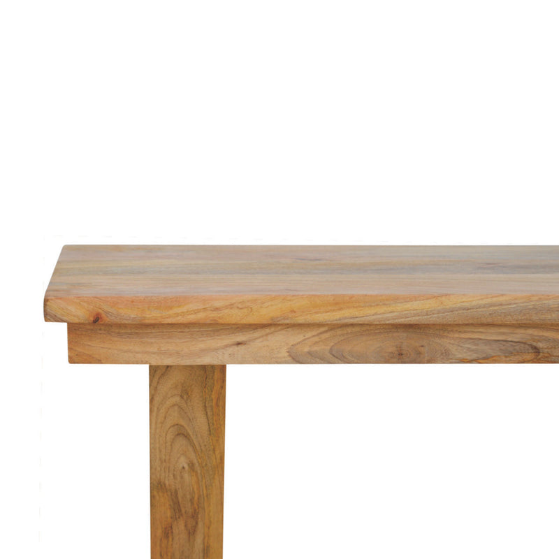 Chevron Solid Wood Console Table by Lavishway | Hallway Console Table-57122