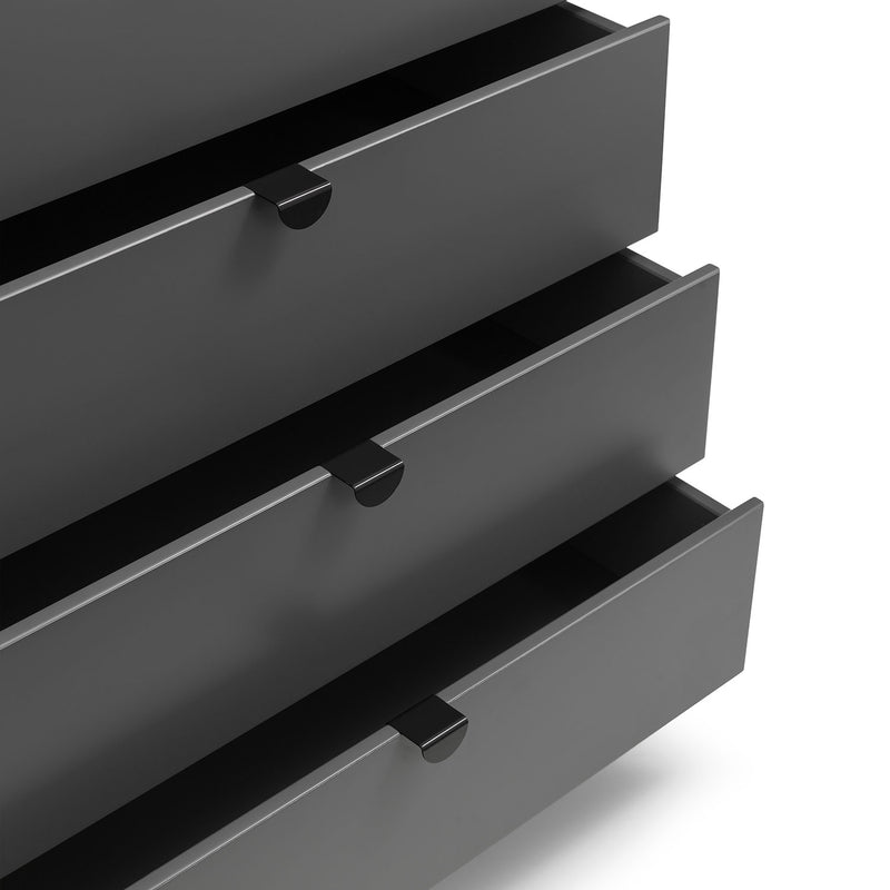 Chloe Strom Grey 4 Chest Of Drawers by Lavishway | Chest Of Drawers-20682