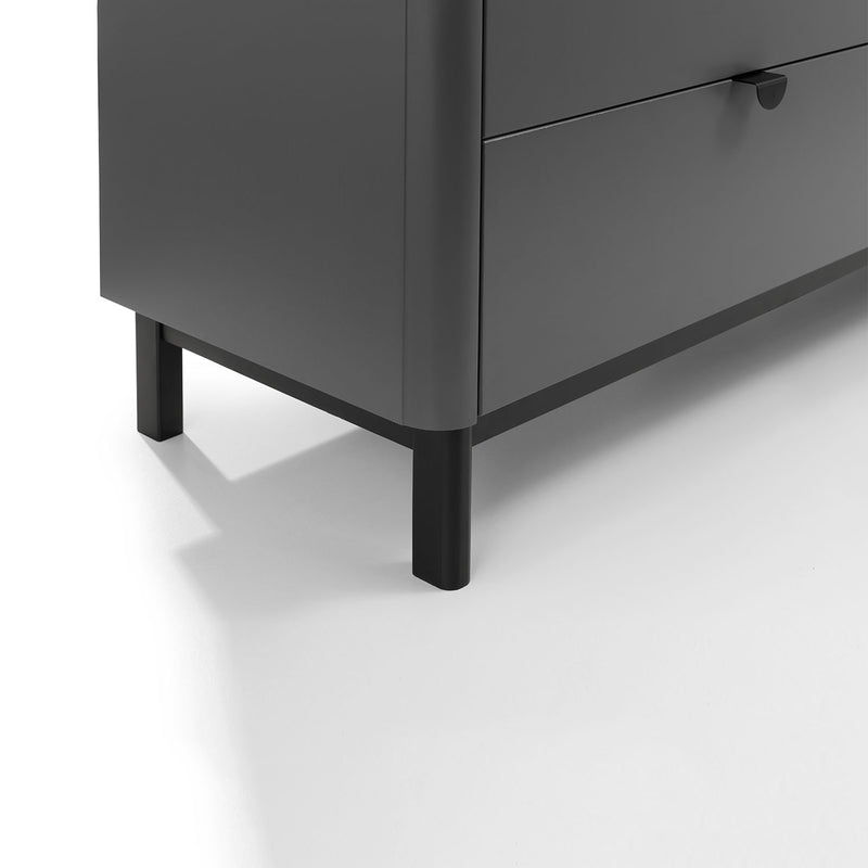 Chloe Strom Grey 6 Chest Of Drawers by Lavishway | Chest Of Drawers-20677