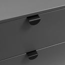 Chloe Strom Grey 6 Chest Of Drawers by Lavishway | Chest Of Drawers-20676