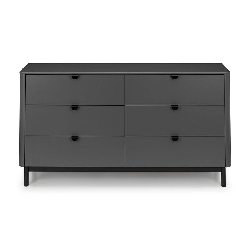 Chloe Strom Grey 6 Chest Of Drawers by Lavishway | Chest Of Drawers-20673