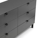 Chloe Strom Grey 6 Chest Of Drawers by Lavishway | Chest Of Drawers-20675