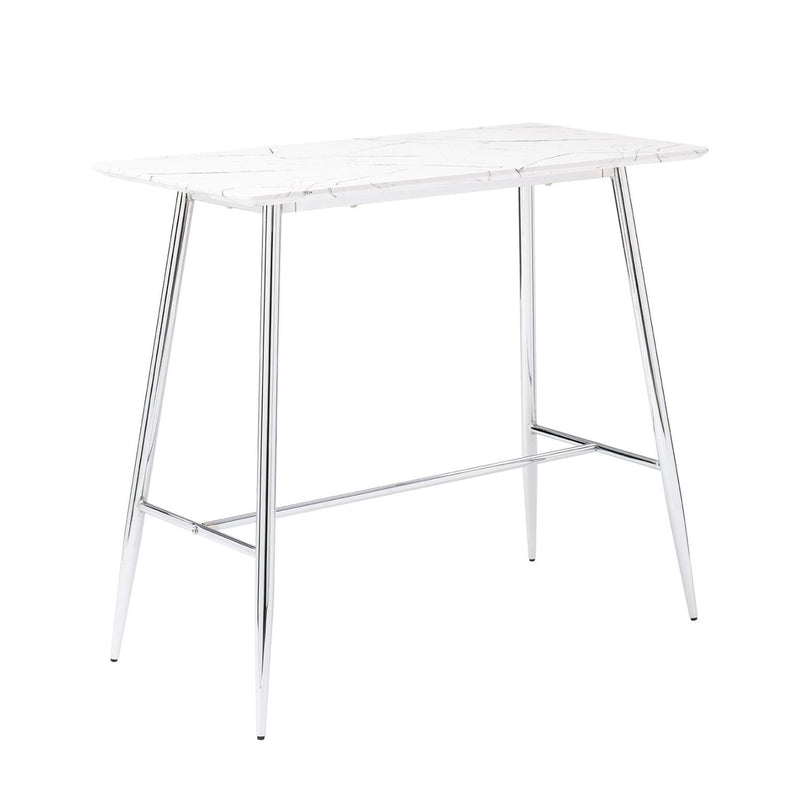 Doyen Marble Top High Bar Table by Lavishway | Bar Tables-23317