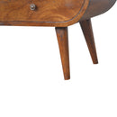 Circular 2 Drawers Chestnut Media Unit by Lavishway | TV Units Cabinets-21938