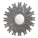 Antique Metallic Circular Burst Wall Mirror by Lavishway | Wall Mirrors-50462