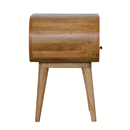 Carbrooke Solid Wood 1 Drawer Bedside Table by Lavishway | Bedside Tables-21438