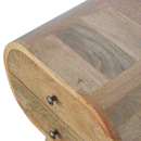 Carbrooke Solid Wood 2 Drawers Bedside Table by Lavishway | Bedside Tables-21404