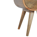 Carbrooke Solid Wood 2 Drawers Bedside Table by Lavishway | Bedside Tables-21403