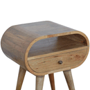 Carbrooke Solid Wood 1 Drawer Bedside Table by Lavishway | Bedside Tables-21435