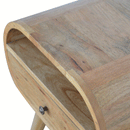 Carbrooke Solid Wood 1 Drawer Bedside Table by Lavishway | Bedside Tables-21437