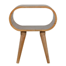 Carbrooke Circular Open Bedside Table by Lavishway | Bedside Tables-21368