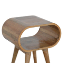 Carbrooke Circular Open Bedside Table by Lavishway | Bedside Tables-21370