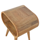 Carbrooke Circular Open Bedside Table by Lavishway | Bedside Tables-21374