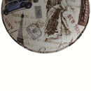 Lebus City Printed Pattern Footstool by Lavishway | Footstool-21365