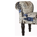 Lebus City Printed Bedroom Bench by Lavishway | Benches & Storage Benches-21339