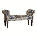 Lebus City Printed Bedroom Bench by Lavishway | Benches & Storage Benches-21335