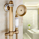 Antique Bronze Bathroom Shower & Tap Set by Lavishway | Shower Faucets-49257