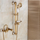 Antique Bronze Bathroom Shower & Tap Set by Lavishway | Shower Faucets-49255