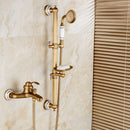 Antique Bronze Bathroom Shower & Tap Set by Lavishway | Shower Faucets-49253