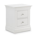 Clermont Pine 2 Drawers Bedside Table by Lavishway | Bedside Tables-20636