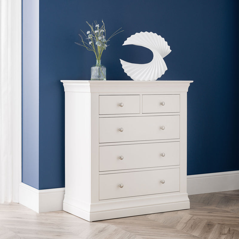 Clermont Pine 3 Over 2 Chest Of Drawers by Lavishway | Chest Of Drawers-20631