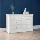 Clermont Pine 4 Over 3 Chest Of Drawers by Lavishway | Chest Of Drawers-20627