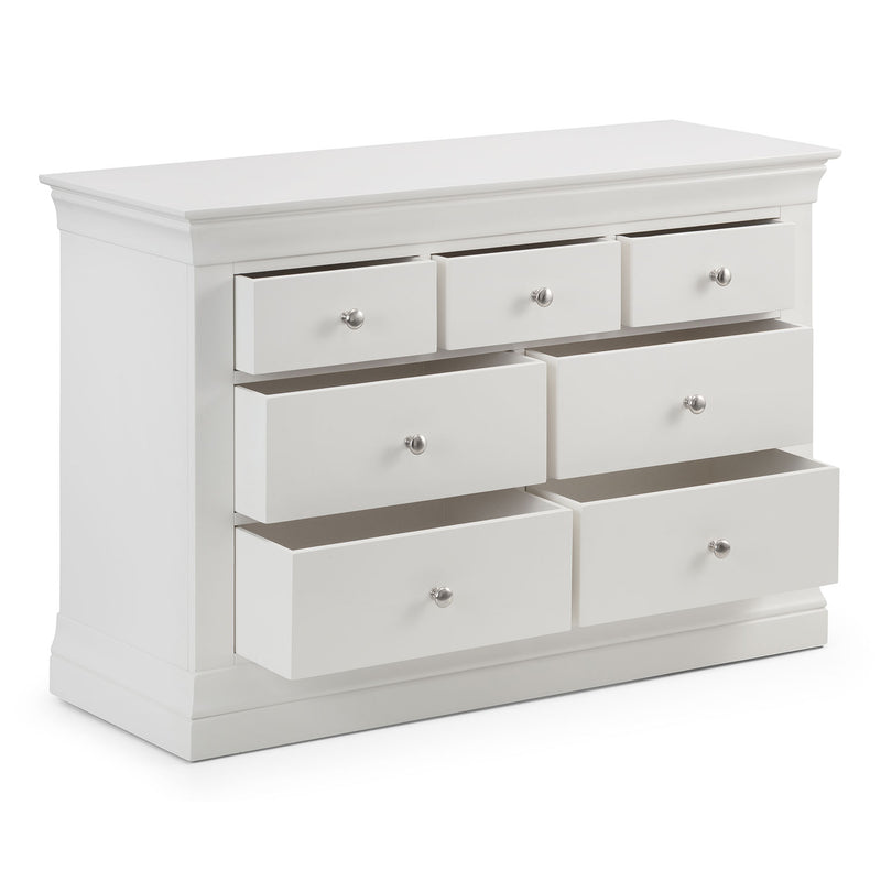 Clermont Pine 4 Over 3 Chest Of Drawers by Lavishway | Chest Of Drawers-20629