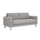 Cleveland Nova Light Grey 2 Seater Sofa by Lavishway | Fabric Sofas-34942
