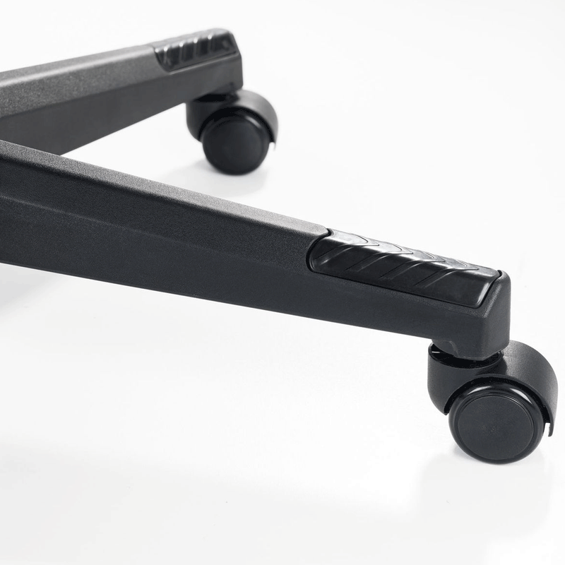 Comet Black & Grey Faux Leather Gaming Chair by Lavishway | Leather Chairs-20594