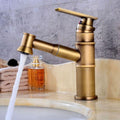 Brass Pull Out Single Handle Bathroom Tap by Lavishway | Bathroom Faucet-49099
