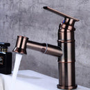 Brass Pull Out Single Handle Bathroom Tap by Lavishway | Bathroom Faucet-49100
