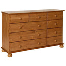 Copenhagen Pine 3 Over 6 Drawer Chest by Lavishway | Chest Of Drawers-45597