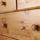 Copenhagen Pine 3 Over 6 Drawer Chest by Lavishway | Chest Of Drawers-45598