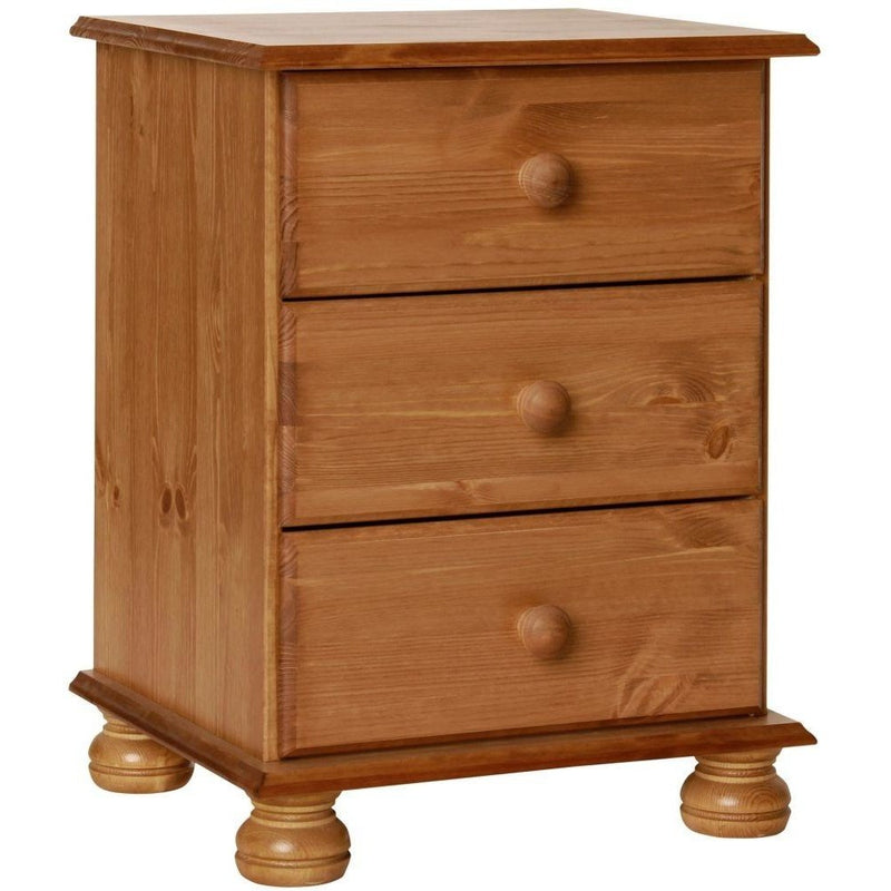 Copenhagen Pine Bedside Cabinet by Lavishway | Bedside Tables-45644