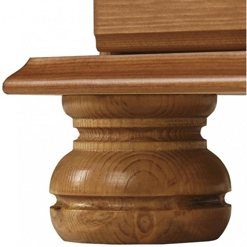 Copenhagen Pine Bedside Cabinet by Lavishway | Bedside Tables-45648