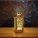 Copper Lantern With Led Micro Lights by Lavishway | LED Lights-26656