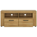 Cortina Grandson Oak Finish TV Cabinet by Lavishway | TV Units Cabinets-44053