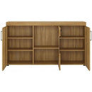 Cortina Grandson Oak Finish Glazed Sideboard by Lavishway | Sideboards-44044