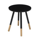 Costa Oak Wood Modern Round Table by Lavishway | Side Tables-35767