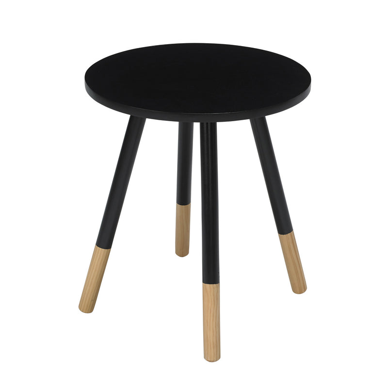 Costa Oak Wood Modern Round Table by Lavishway | Side Tables-35767