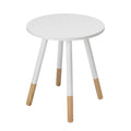 Costa Oak Wood Modern Round Table by Lavishway | Side Tables-35770