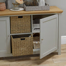 Cotswold Grey 2 Door Sideboard by Lavishway | Sideboards-35426