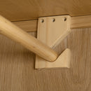 Cotswold Solid Oak 2 Doors 1 Drawer Wardrobe by Lavishway | Wardrobe-20602