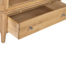 Cotswold Solid Oak 2 Doors 1 Drawer Wardrobe by Lavishway | Wardrobe-20601