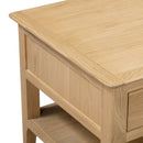 Cotswold Solid Oak 2 Drawers Coffee Table by Lavishway | Coffee Tables-20565